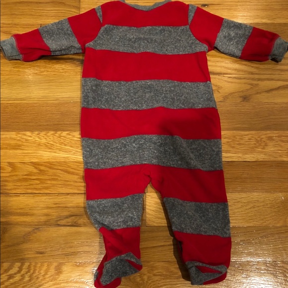 Holiday Fleece Sleeper - 6mo - Picture 2 of 3